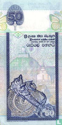 Sri Lanka 50 Rupees  - Image 2
