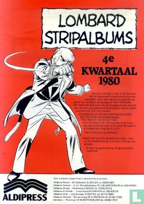 Lombard stripalbums 4e kwartaal 1980 - Image 1