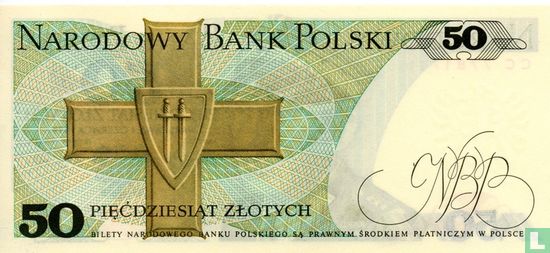 Pologne 50 Zlotych 1979 - Image 2