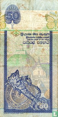 Sri Lanka 50 roupies  - Image 2