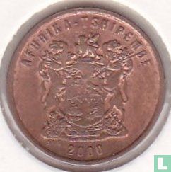 Afrique du Sud 2 cents 2000 (anciennes armoiries) - Image 1