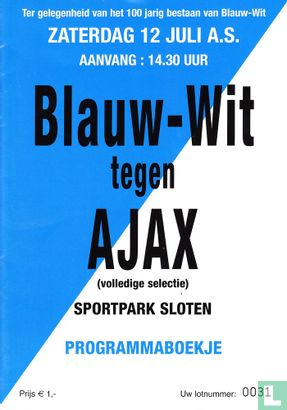 Blauw Wit-Ajax