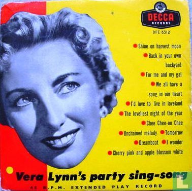 Vera Lynn`s party sing song - Afbeelding 1