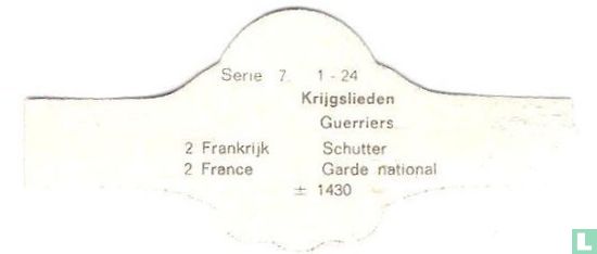 Frankrijk schutter ± 1430 - Afbeelding 2