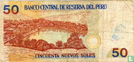Pérou 50 Nuevo Soles  - Image 2