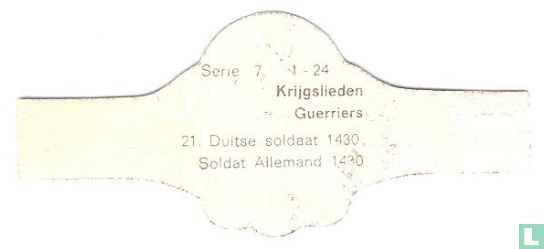 Duitse soldaat 1430 - Afbeelding 2