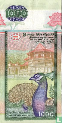 Sri Lanka 1000 Rupees  - Afbeelding 2