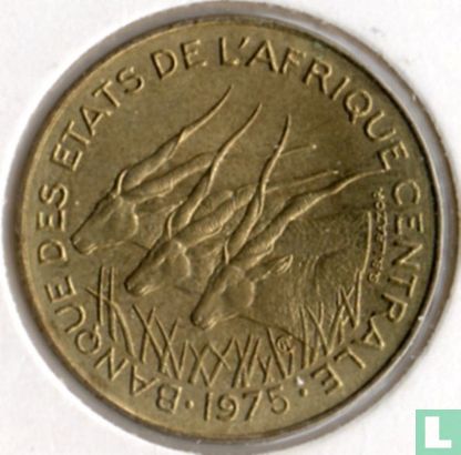 Centraal-Afrikaanse Staten 10 francs 1975 - Afbeelding 1