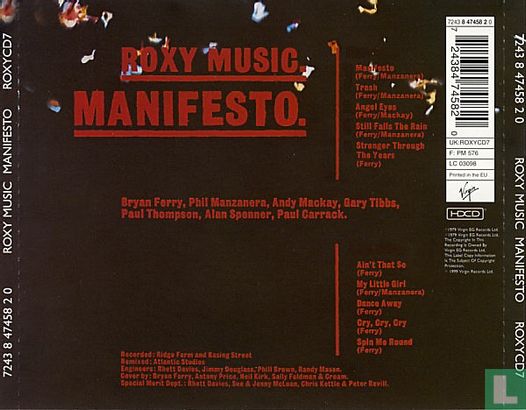 Manifesto  - Afbeelding 2
