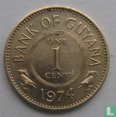 Guyana 1 cent 1974 - Afbeelding 1