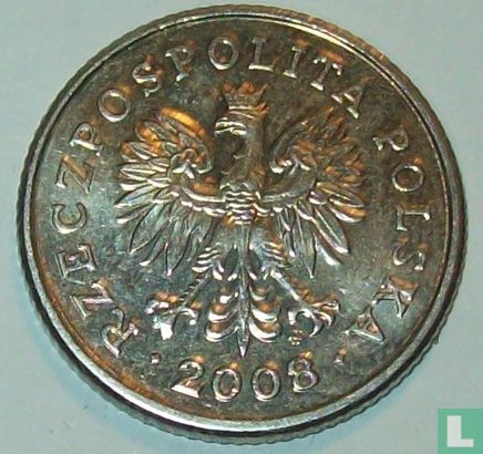 Pologne 50 groszy 2008 - Image 1