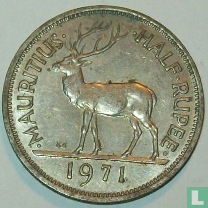 Mauritius ½ rupee 1971 - Afbeelding 1