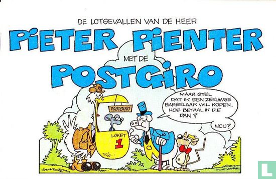 De lotgevallen van de heer Pieter Pienter met de Postgiro - Image 1