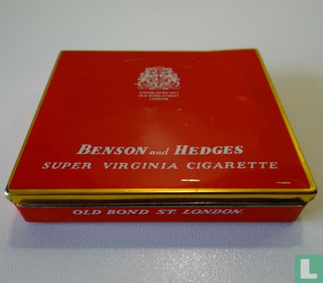 Benson and Hedges super virginia cigarette - Image 1
