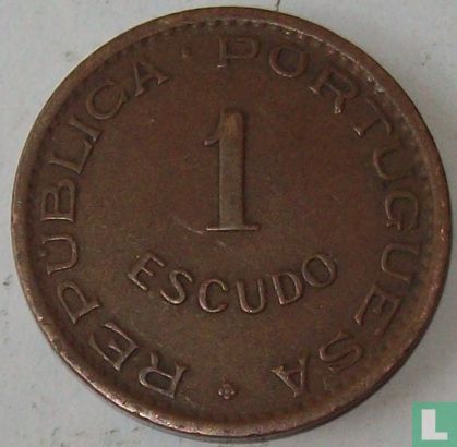 Angola 1 escudo 1953 - Afbeelding 2