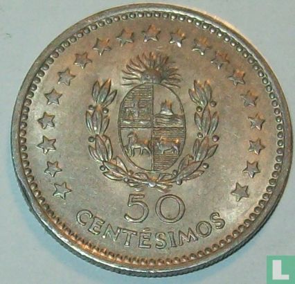 Uruguay 50 centésimos 1960 - Image 2