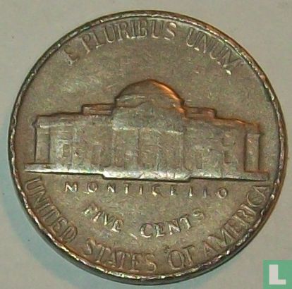 États-Unis 5 cents 1953 (sans lettre) - Image 2