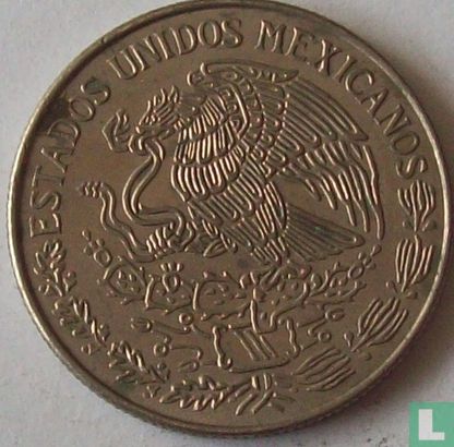 Mexico 1 peso 1970 (brede datum) - Afbeelding 2