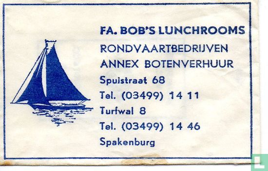 Fa. Bob's Lunchrooms