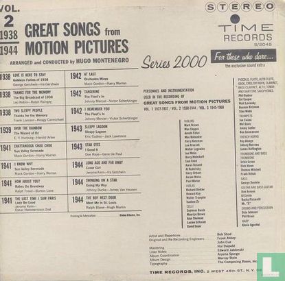 Great Songs from Motion Pictures Vol. 2 (1938-1944)  - Image 2