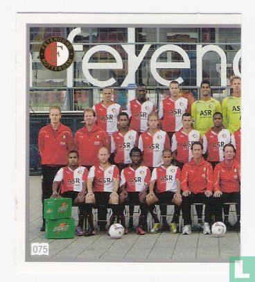 Feyenoord groepsfoto links