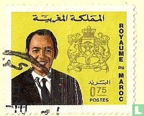 le roi Hassan II