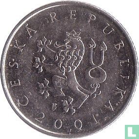 Tsjechië 1 koruna 2001 - Afbeelding 1