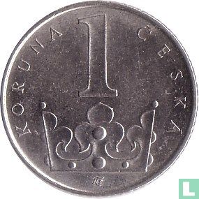Tsjechië 1 koruna 2001 - Afbeelding 2