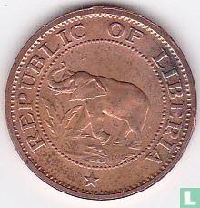 Liberia 1 cent 1974 (PROOF) - Afbeelding 2