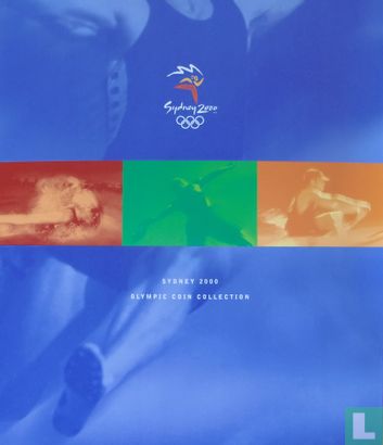 Australië 5 dollars 2000 (coincard) "Summer Olympics in Sydney - Table Tennis" - Afbeelding 3