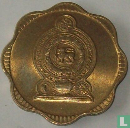 Sri Lanka 10 cents 1975 - Image 2
