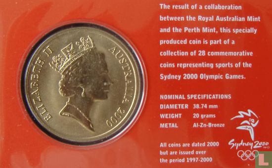 Australia 5 dollars 2000 (coincard) "Summer Olympics in Sydney - Field hockey" - Image 1