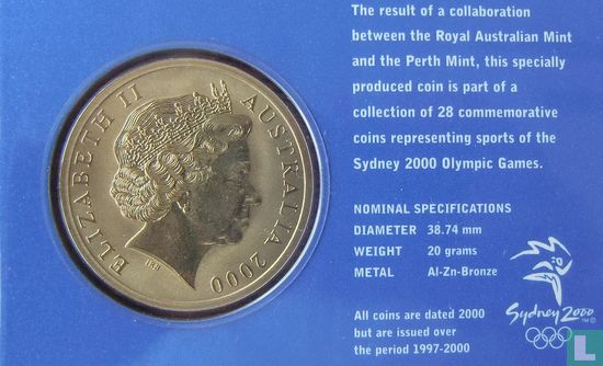 Australia 5 dollars 2000 (coincard) "Summer Olympics in Sydney - Modern Pentathlon" - Image 1
