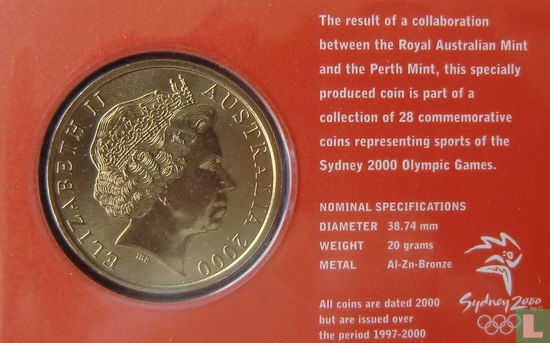 Australien 5 Dollar 2000 (Coincard) "Summer Olympics in Sydney - Judo" - Bild 1