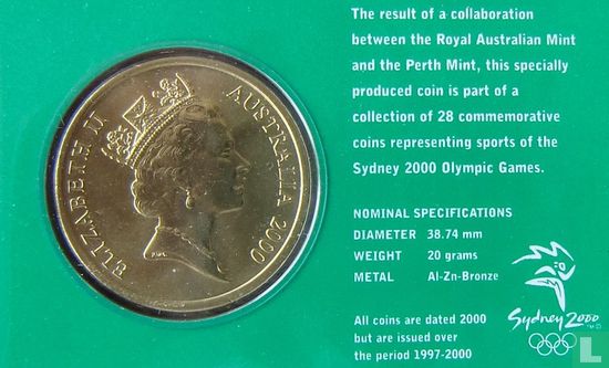 Australien 5 Dollar 2000 (Coincard) "Summer Olympics in Sydney - Archery" - Bild 1