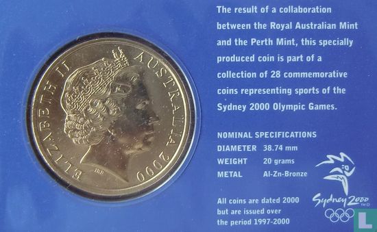 Australie 5 dollars 2000 (coincard) "Summer Olympics in Sydney - Volleyball" - Image 1