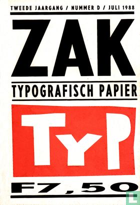 Typ Typografisch papier D - Afbeelding 1