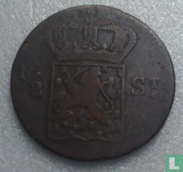 Niederländisch-Ostindien ½ Stuiver 1822 (mit S) - Bild 2