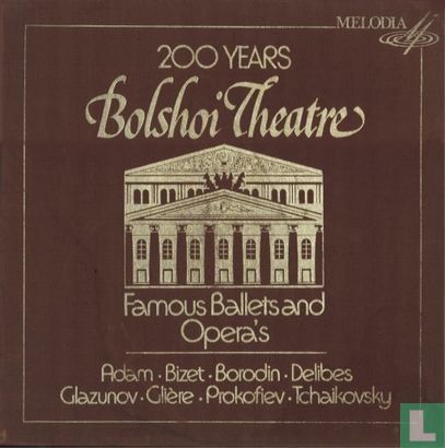 200 Years Bolshoi Theatre - Image 1