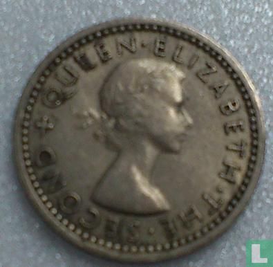 New Zealand 3 pence 1954 - Image 2