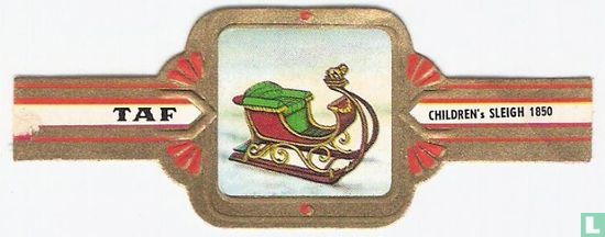 Children's sleigh 1850   - Image 1