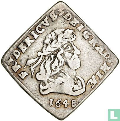 Danemark 1/6 Speciedaler 1648 - Image 1