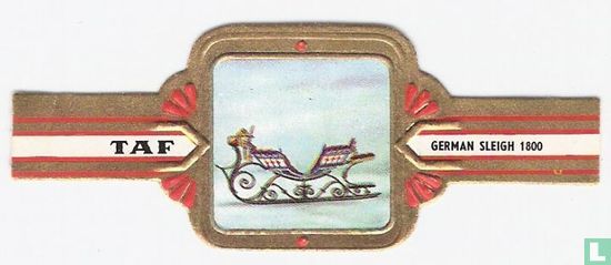 German sleigh 1800 - Image 1