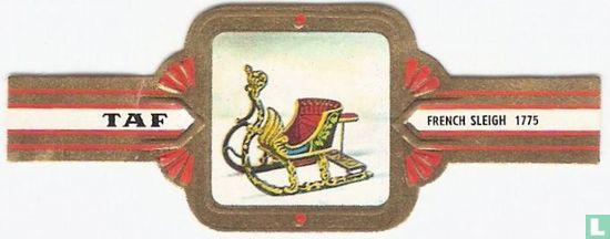 French sleigh 1775   - Afbeelding 1