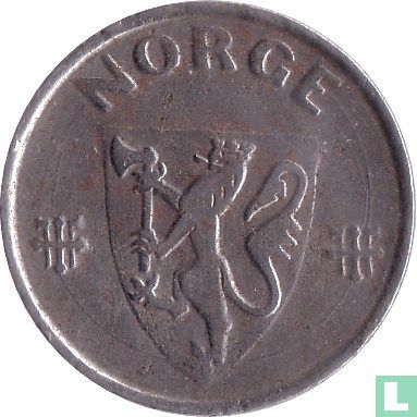 Norvège 5 øre 1941 (fer) - Image 2