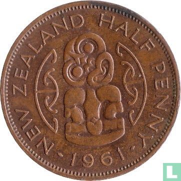 Nouvelle-Zélande ½ penny 1961 - Image 1