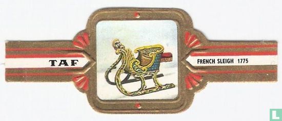 French sleigh 1775   - Afbeelding 1