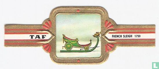 French sleigh 1750 - Image 1