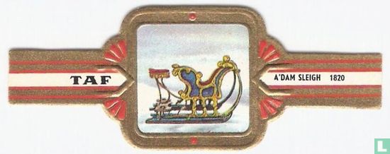 A'dam sleigh 1820 - Image 1