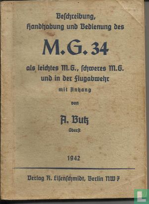 Beschreibung, Handhabung und Bedienung des M.G. 34 - Image 1
